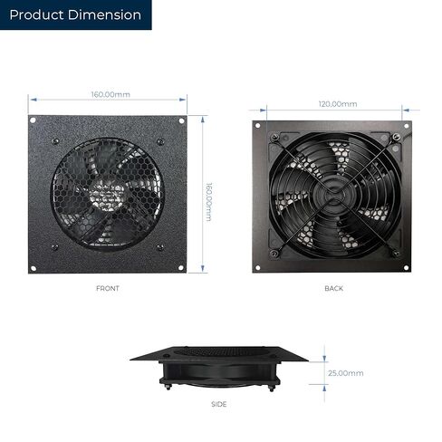 Coolerguys Single 120mm Fan Cooling Kit in Kuwait