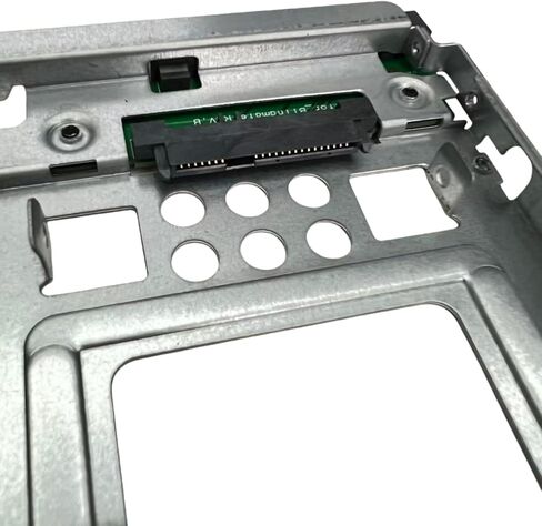 2.5" SSD to 3.5" SATA Hard Disk Drive HDD Adapter Caddy Tray Cage Hot Swap Plug Converter Bracket Compatible with All The 3.5" SATA/SAS Drive Caddie Trays 654540-001 in Kuwait