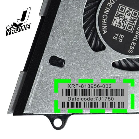 CAJJYRURWE P/N L53541-001,TPN-W142 ， TPN-W143，CPU Cooling Fan Compatible with HP Envy X360 15-DR 15-DS 15M-DR 15M-DS Series Laptop Replacement in Kuwait