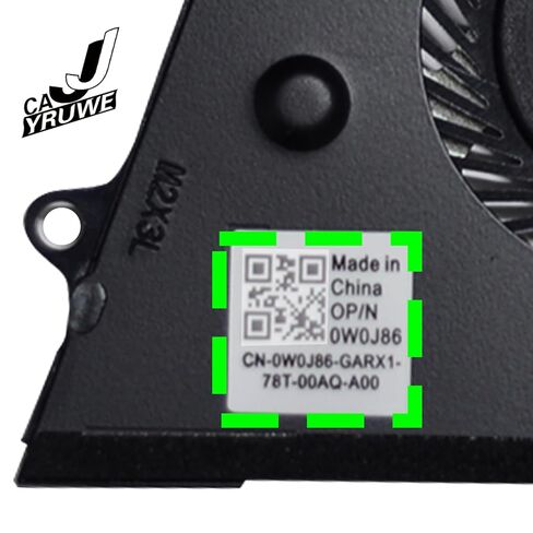 CAJJYRURWE P/N L53541-001,TPN-W142 ， TPN-W143，CPU Cooling Fan Compatible with HP Envy X360 15-DR 15-DS 15M-DR 15M-DS Series Laptop Replacement in Kuwait