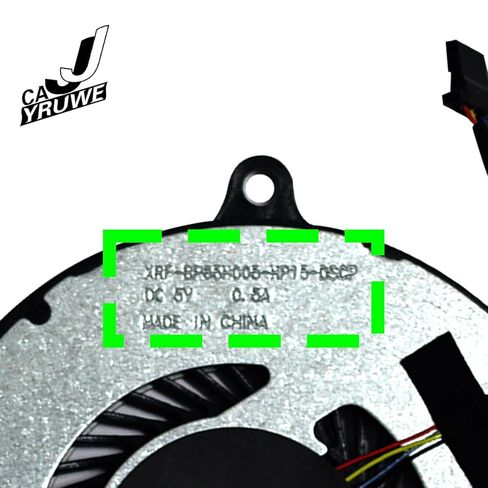 CAJJYRURWE P/N L53541-001,TPN-W142 ， TPN-W143，CPU Cooling Fan Compatible with HP Envy X360 15-DR 15-DS 15M-DR 15M-DS Series Laptop Replacement in Kuwait