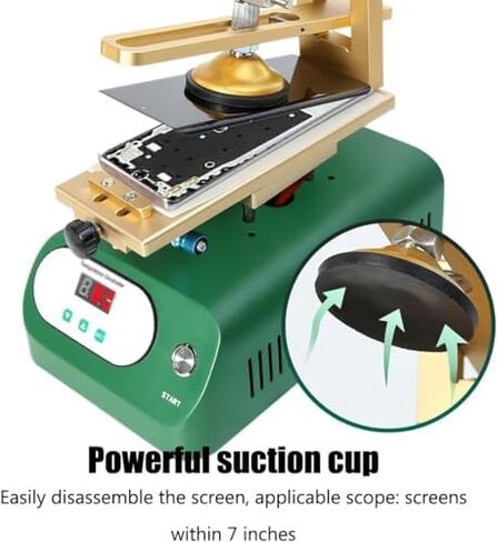 Glass Lens Removal Separator Machine,Screen Repair Tool with Control Panel,Adjustable Distance and Temperature for Smartphones in Kuwait