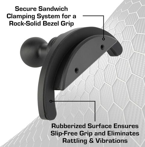 حامل الهاتف من Bulletpoint Mounting Solutions من الألومنيوم المتوافق مع 2016-2023 Toyota Tacoma و2014-2021 Toyota Tundra (متوافق مع Magsafe) in Kuwait