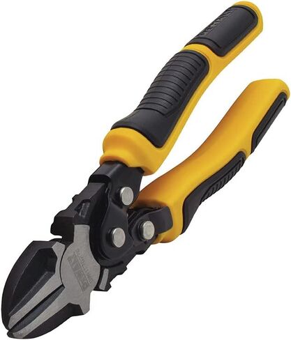 DEWALT DWHT70275 Compound Action Diagonal Cutters , Black 9.7 in in Saudi Arabia