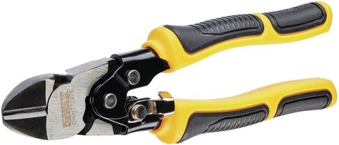 DEWALT DWHT70275 Compound Action Diagonal Cutters , Black 9.7 in in Saudi Arabia