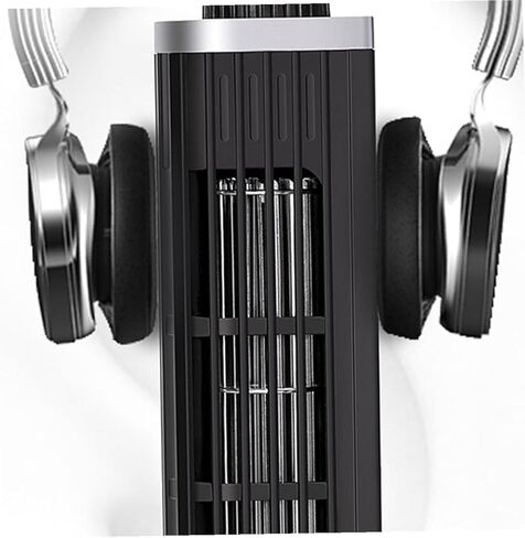 Holibanna USB Laptop Cooler Adjustable Cooling Fan and Desktop Radiator Holder Portable Notebook Cooling Stand for Heat Dissipation Black in Kuwait