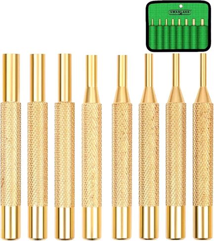 SWANLAKE 7PCS Roll Pin Starter Punch and Bolt Catch Install Punch Set, 1/16", 5/64", 3/32", 1/8" in Saudi Arabia
