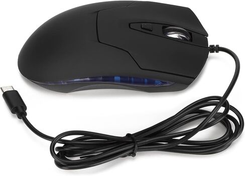 YOUTHINK Adjustable DPI Wired Blue Backlit Gaming Multimedia Keys Ergonomic for Gaming, Office in Kuwait