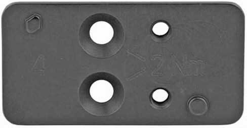 JTM Compact Picatinny Rail RMSc Shield Adapter Plate Fits Romeo DeltaPoint Riton in Kuwait