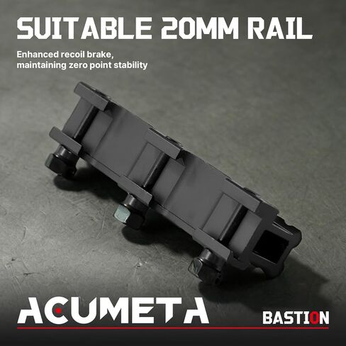 ACUMETA Riser Mount for 20mm Rail with 145mm Length (Black) in Kuwait