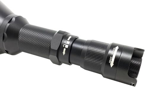 مجموعة مصابيح الصيد الليلية البيضاء الطويلة المدى ShotPro من Wicked Lights مع مصابيح LED بيضاء فائقة الحد للذئب والثعلب والبوبكات والخنازير والحيوانات المفترسة W2094 in Kuwait