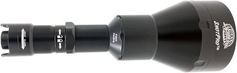 مجموعة مصابيح الصيد الليلية البيضاء الطويلة المدى ShotPro من Wicked Lights مع مصابيح LED بيضاء فائقة الحد للذئب والثعلب والبوبكات والخنازير والحيوانات المفترسة W2094 in Kuwait