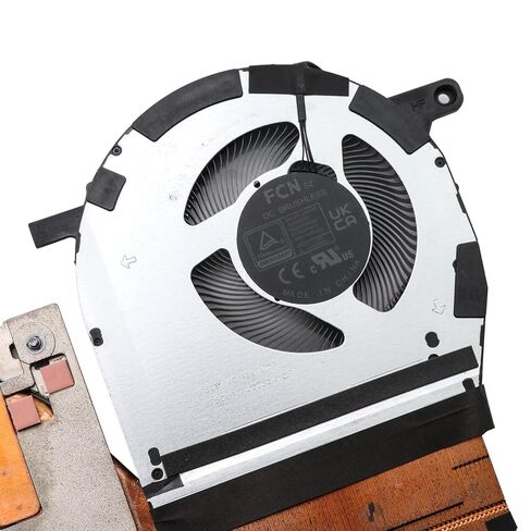 BestParts استبدال مروحة تبريد وحدة المعالجة المركزية الأصلية الجديدة + وحدة معالجة الرسومات لمروحة Legion 7 16IRX9 (النوع: 83FD)، P/N: 5H40S21041 5H40S21042، لمروحة Legion 7i (16 بوصة، 9) in Kuwait