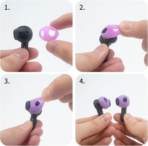 مكافحة زلة استبدال سدادة الأذن نصائح وسادة مجموعة سيليكون داخل سماعة الأذن وسادة ل EchoBuds 2023 in Kuwait
