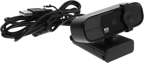 كاميرا ويب USB 1080 بكسل لكاميرا مؤتمرات الفيديو للكمبيوتر الشخصي مع تركيز ثابت، كاميرا بث مباشر عالية الدقة متوافقة مع سطح المكتب والاجتماعات عبر الإنترنت in Kuwait