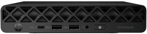 HP EliteDesk 8 G1a Desktop Computer - Mini PC - AMD Ryzen AI 5 340 - Hexa-Core - 32 GB DDR5 SDRAM - 512 GB PCI Express NVMe SSD - Jack Black - Windows 11 Pro - Radeon 840M Graphics - Wi-Fi 6E in Kuwait
