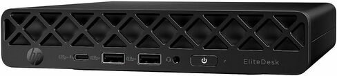HP EliteDesk 8 G1a Desktop Computer - Mini PC - AMD Ryzen AI 5 340 - Hexa-Core - 32 GB DDR5 SDRAM - 512 GB PCI Express NVMe SSD - Jack Black - Windows 11 Pro - Radeon 840M Graphics - Wi-Fi 6E in Kuwait