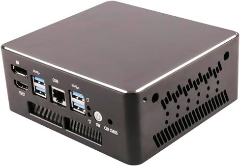 جدار الحماية Mini PC Intel I5-1155G7، Dual DDR4 NO RAM NO NVMe SSD، 6 x 2.5GbE i226V LAN، جهاز توجيه صغير، AES-NI، OPNsense، أجهزة كمبيوتر مكتبية صغيرة، شاشة مزدوجة 4K HDMI+DP، 4*USB3.2 in Kuwait