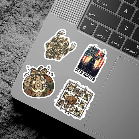 30PCS Hunting Stickers – Waterproof Vinyl Deer & Duck Hunting Decals for Coolers, Tumblers, Trucks, Toolboxes – Funny Outdoor Stickers for Men, Dads, Hunters & Wildlife Lovers in Kuwait