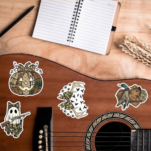 30PCS Hunting Stickers – Waterproof Vinyl Deer & Duck Hunting Decals for Coolers, Tumblers, Trucks, Toolboxes – Funny Outdoor Stickers for Men, Dads, Hunters & Wildlife Lovers in Kuwait