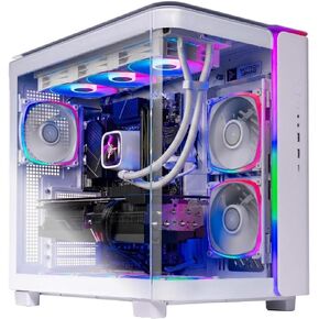 Skytech Gaming King 95 Gaming PC, AMD Ryzen 7 7800X3D 4.2GHz, AMD RX 9070XT 16GB VRAM, 1TB NVMe SSD, 16GB DDR5 RAM 5200, 850W Gold ATX 3 PSU, 360 ARGB AIO, Wi-Fi, Win 11, Desktop in Kuwait
