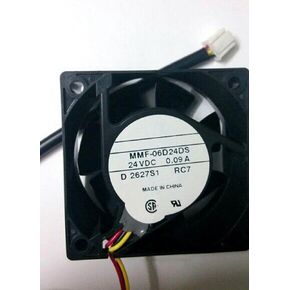 MMF-06D24DS-RC7 60x60x25mm 6cm DC24V 0.09A 3-Wire العاكس مروحة التبريد in Kuwait