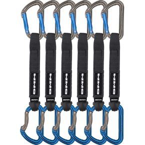 DMM Shadow Quickdraw, Pack of 6, Titanium/Blue, 18cm, A306BL-18P6 in Kuwait
