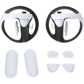Anti-Slip Silicone Pad Set for VR2 Sense Controller Accessories Sweatproof Trigger Extender Pad for VR2 Controller Cover Gamepad Grip Button Protector for VR2 in Kuwait