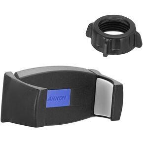 ARKON Mounts Mobile Grip 5 Universal Phone Holder | Securely Fits Smartphones up to 3.9" Wide | Adjustable Spring-Loaded Holder | 17mm Ball End Connection | Compatible with iPhone, Samsung, & More in Saudi Arabia
