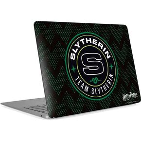 ملصق Skinit للكمبيوتر المحمول متوافق مع جهاز MacBook Air 13in Retina (2018-2019) - تصميم فريق Slytherin المرخص رسميًا من Warner Bros in Kuwait