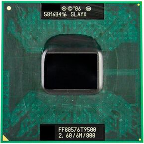 Laptop CPU c 2 Duo T9500 6M Cache/2.6 GHz/800/Dual-Core Socket 478 PGA Prosesor ForGM45 PM45 in Kuwait