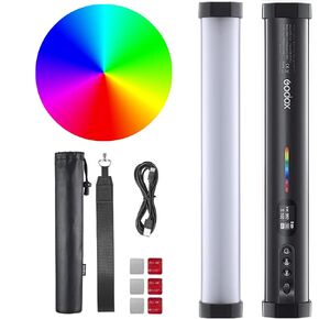مصباح أنبوب Godox TL30 RGB - أنبوب RGBWW LED محمول مقاس 12 بوصة مع 2700K–6500K CCT، لون 360 درجة، 13 FX، تطبيق وتحكم 2.4 جيجا هرتز | يعمل بالبطارية، ضوء خفيف الوزن للأفلام والفيديو والصور والإنتاج الإبداعي in Kuwait