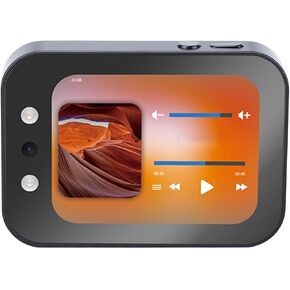 Yunseity 4K Digital Camera, 64MP CCD Camera with 2.8 Inch AF Auto Focus Slide Cover, for Photography Music Playback Video Recording (Black) in Kuwait
