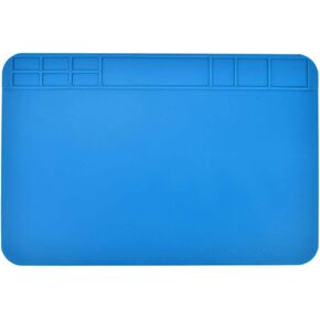 Silicone Work Station Pad for Electronics Repair, Blue Heat Insulation Mat with Tool Box - High Temperature, Anti -, Ideal for Mobile Phone and Computer in Kuwait