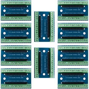 لوحة توسيع محول وحدة التحكم Nano V3.0 مع درع Nano IO لتطوير Arduino Nano وATMEGA328P AVR (10 قطع) in Kuwait