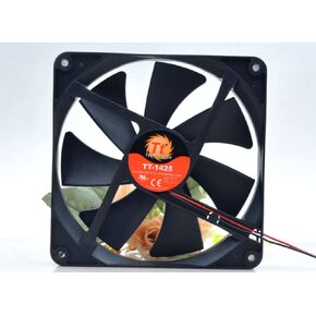 TT-1425 140x140x25mm DC12V 0.34A 2400RPM 98CFM 14CM 2-Wire Cooling Fan for Desktop, Graphic Cards, Gaming Console in Saudi Arabia
