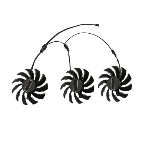 Veemoon استبدال مروحة Gpu 75 مم لتبريد بطاقة الرسومات Pld08010s12h المتوافقة مع مبرد بطاقة الفيديو لصيانة أجهزة الكمبيوتر in Kuwait