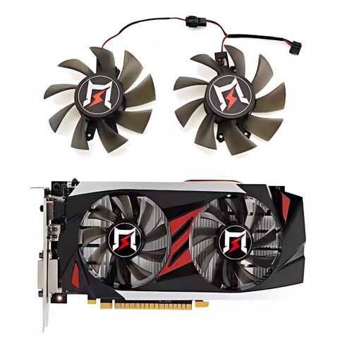 مناسبة لمروحة بطاقة الرسومات GTX 1050 1050ti 1650 Storm Whirlwind Edition مع رياح قوية in Kuwait
