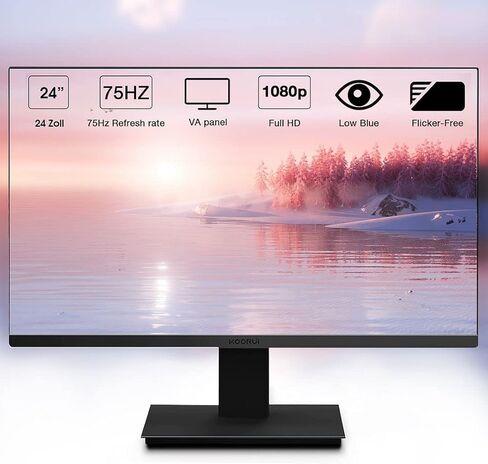 كمبيوتر مكتبي Lenovo ThinkCentre M800 SFF، شاشات KOORUI مزدوجة 24 بوصة FHD جديدة، Intel Core i5 6500، ذاكرة وصول عشوائي DDR4 سعة 32 جيجابايت، SSD جديد 1 تيرابايت، واي فاي مدمج بتيار متردد، DVD-RW، ماوس لوحة مفاتيح لاسلكي (متجدد) in Kuwait