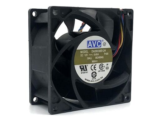 DA08038B12H AVC 8038 12V 0.85A 8CM 4-مروحة تبريد الأسلاك in Kuwait