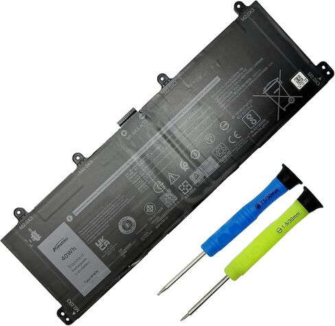 9F4FN Battery Replacement for Dell Inspiron 14 3420 Dell Latitude 7320 Detachable T04H T04H001 Series 09F4FN 2VKW9 8PK6G 7.6V 40Wh in Kuwait
