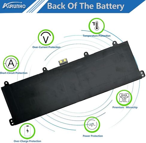9F4FN Battery Replacement for Dell Inspiron 14 3420 Dell Latitude 7320 Detachable T04H T04H001 Series 09F4FN 2VKW9 8PK6G 7.6V 40Wh in Kuwait
