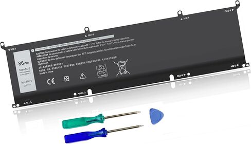 بطارية 69KF2 لـ Dell XPS 15 9500 9510 9520 Precision 5550 5560 5570 Alienware M15 M17 R3 R4, G15 5510 5511 5515 5520 5521,G7 7500, Inspiron 7510 7610 P87F P91F P45E p100f M59JH 8FCTC 70N2F in Kuwait