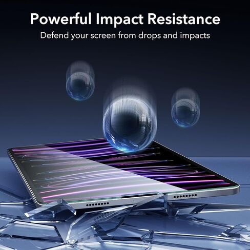 ESR for iPad Pro 12.9 Case, 12.9 inch iPad Pro case (2022/2021, 6th/5th Generation) + 2 Pack Screen Protector for iPad Pro 12.9 Inch (2022/2021/2020/2018) in Kuwait