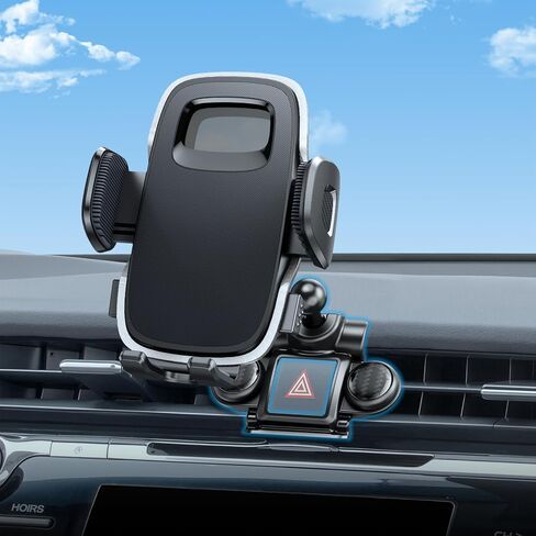 حامل هاتف ELOHEI لسيارة Toyota Camry مع قاعدة مخصصة، حامل هاتف مصمم خصيصًا لسيارة Toyota Camry 2018 2019 2020 ملحقات السيارة (HE05) in Kuwait
