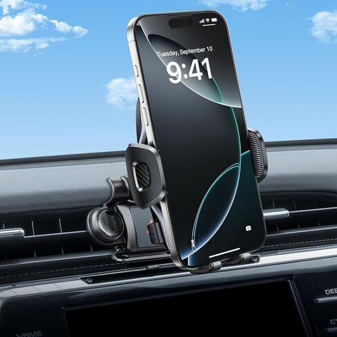 حامل هاتف ELOHEI لسيارة Toyota Camry مع قاعدة مخصصة، حامل هاتف مصمم خصيصًا لسيارة Toyota Camry 2018 2019 2020 ملحقات السيارة (HE05) in Kuwait