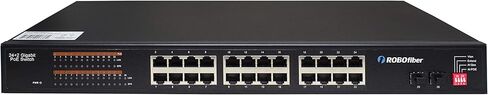 GES-2402A-PSE جيجابت إيثرنت 24 + 2 منافذ جيجابت محول POE عالي الطاقة (ميزانية 350 وات) in Kuwait