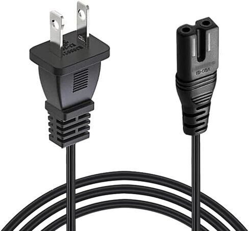 2-Prong 6ft AC سلك الطاقة استبدال الكابل لشركة هيتاشي LE19S304A 19 "LCD TV CEK631A مزود الطاقة in Kuwait