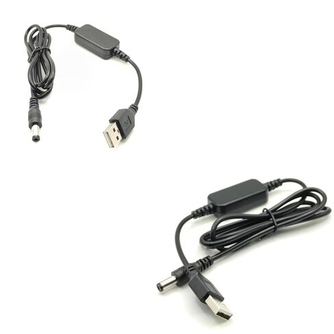 2 حزمة USB الجهد تصعيد محول DC 5V إلى 12V دفعة محول مع DC جاك 5.5 × 2.5 ملم أو 5.5 × 2.1 ملم كابل إمدادات الطاقة لواي فاي راوتر إيثرنت التبديل LED أنبوب الضوء الداخلي ضوء مروحة الكمبيوتر in Kuwait