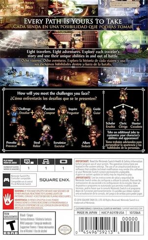 Octopath Traveler - نينتندو سويتش (متجدد) in Kuwait